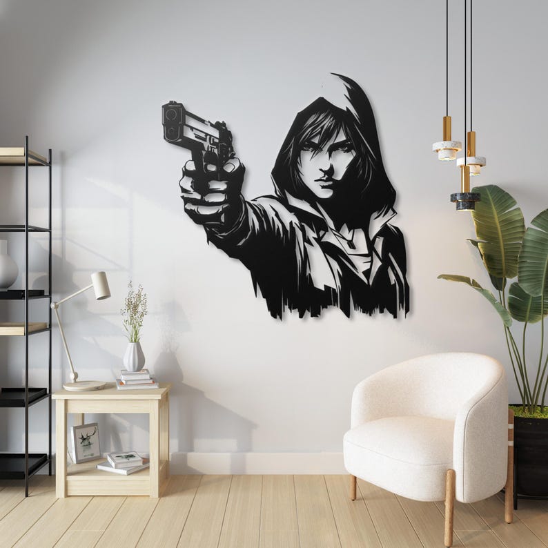 Assassin Creed Warrior Acrylic Wall Art