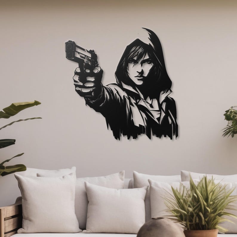 Assassin Creed Warrior Acrylic Wall Art