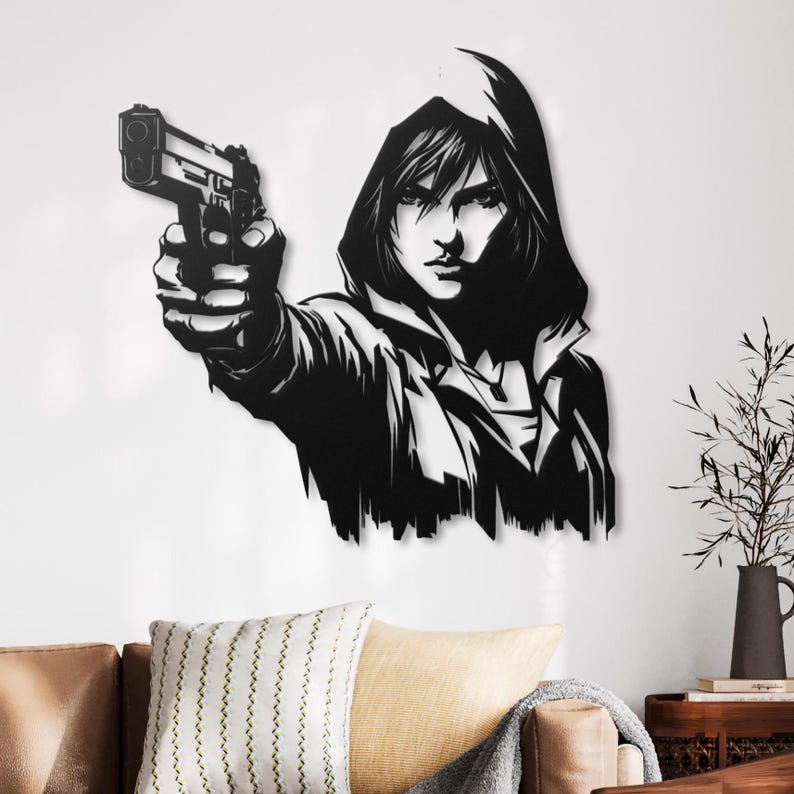 Assassin Creed Warrior Acrylic Wall Art