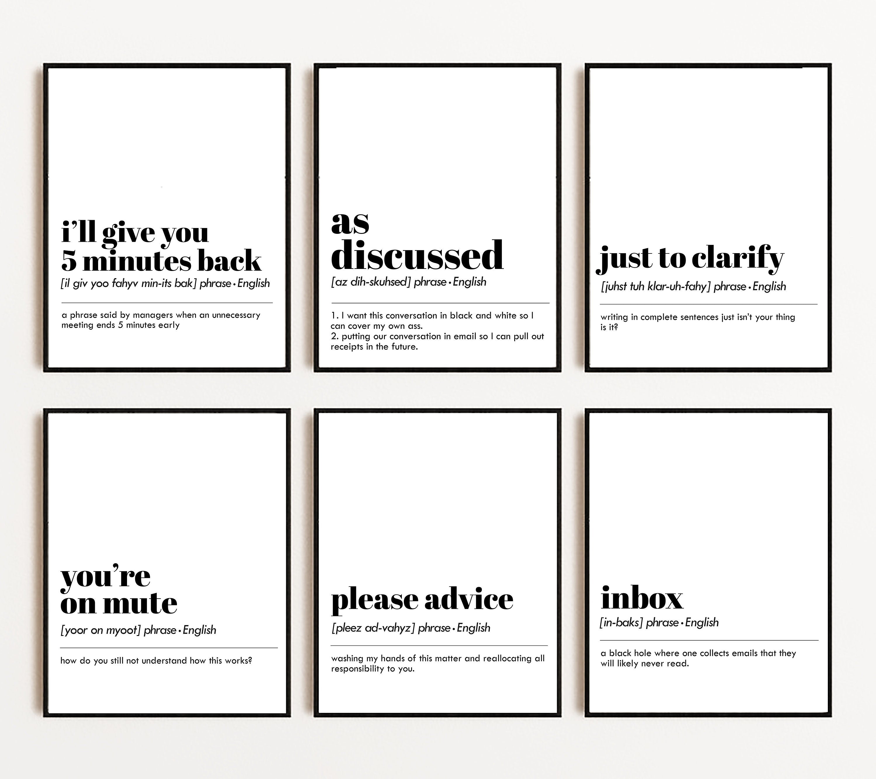 Office Wall Art Set | startups | Office