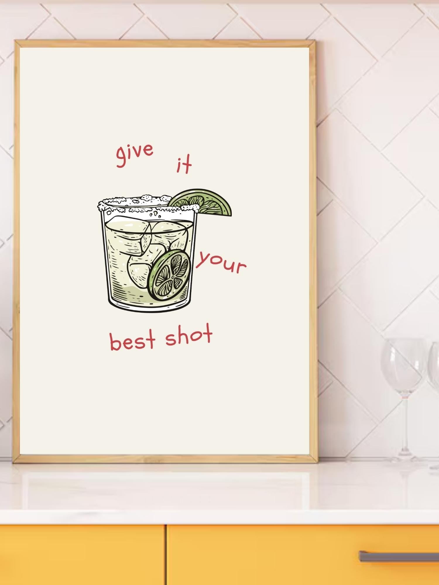 Give It Your Best Shot Printable Wall Art